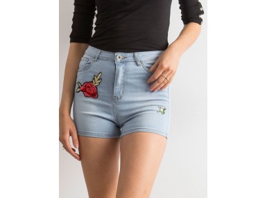 Short bleu clair