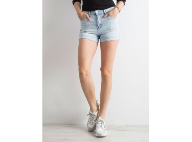 Short bleu clair