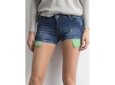 Short bleu foncé