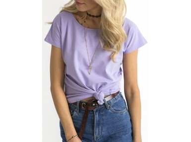T-shirt violet clair