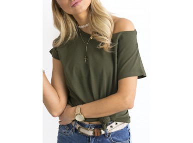 tee-shirt kaki