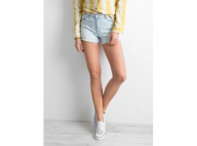 Short bleu clair