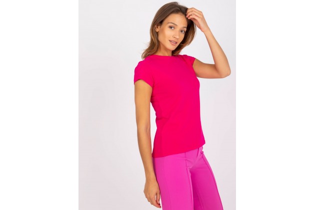 Tee-shirt fuchsia