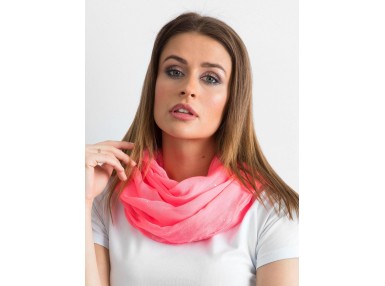 Écharpe - rose fluo