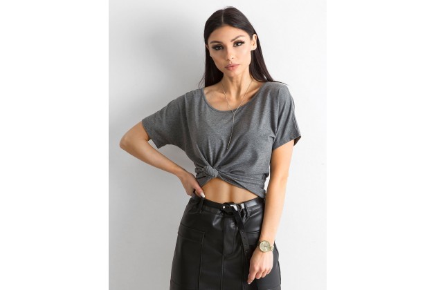 Tee-shirt gris foncé