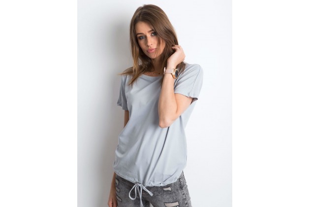 Tee-shirt gris clair