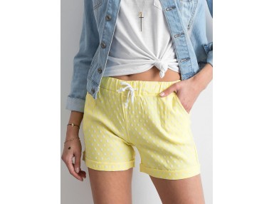 Short jaune clair