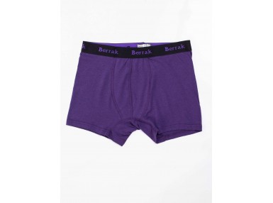 Boxer violet foncé