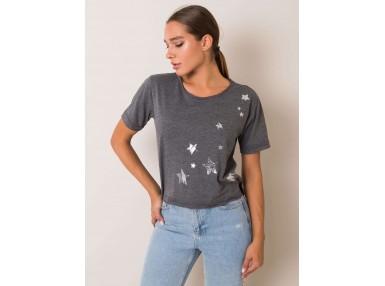 Tee-shirt gris foncé