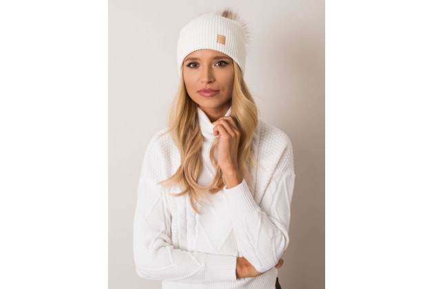Casquette écru