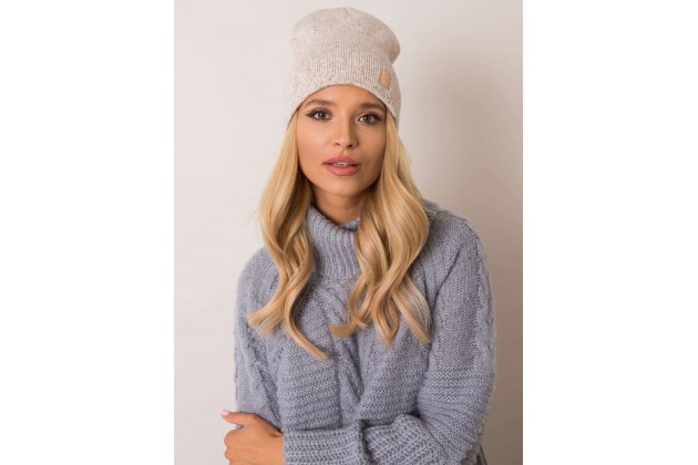 Casquette beige clair