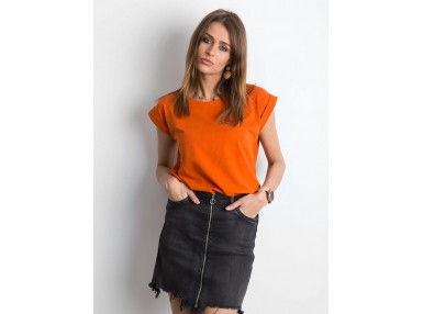 T-shirt en coton - orange foncé