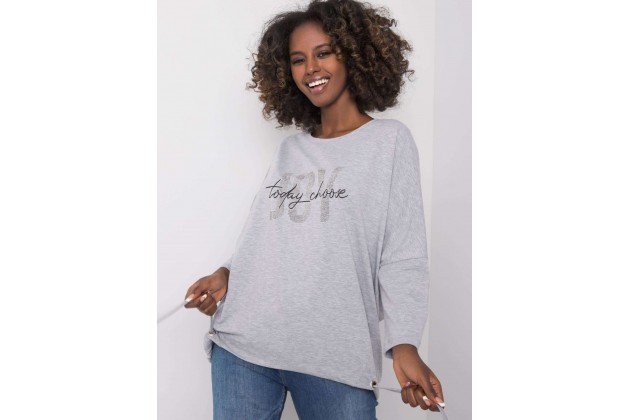 T-shirt en cotton - gris