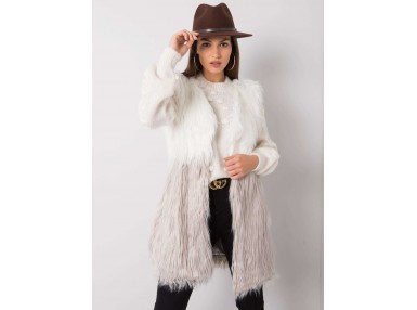Gilet écru