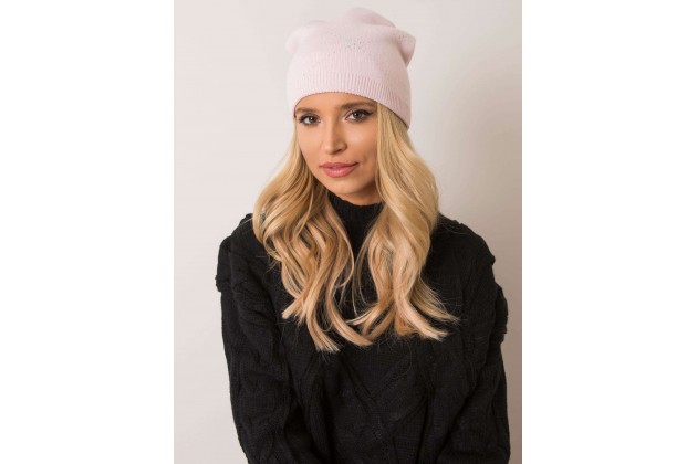 Casquette rose clair