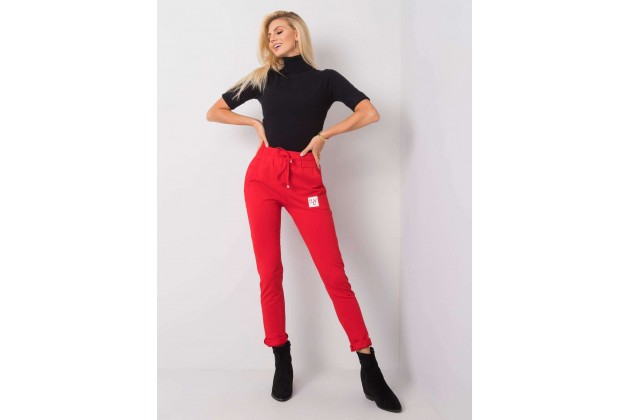Pantalon de survêtement rouge