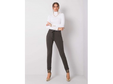 Pantalon de survêtement kaki foncé