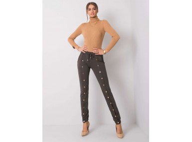 Pantalon de survêtement kaki foncé