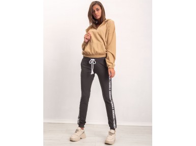 Pantalon de survêtement kaki foncé