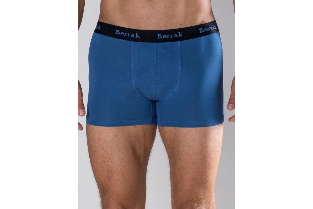 Boxer bleu foncé