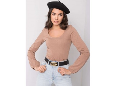 T-shirt en cotton - camel