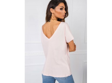 T-shirt en coton - rose clair