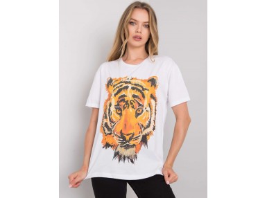 T-shirt en coton - blanc