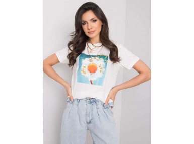 T-shirt en coton - blanc