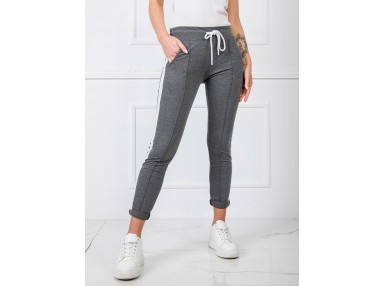 Pantalon de survêtement gris foncé
