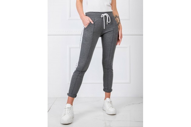 Pantalon de survêtement gris foncé