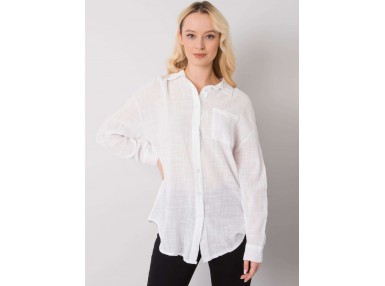 Chemise classique pour femme - blanche
