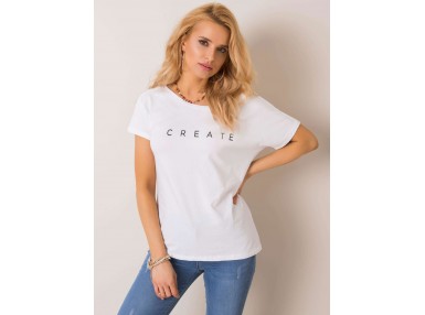 T-shirt en coton - blanc