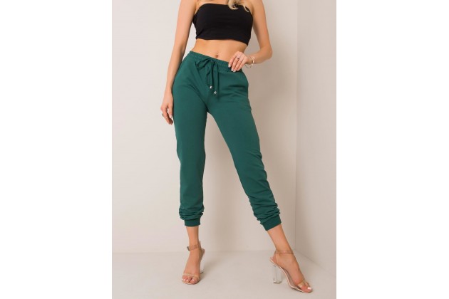 Pantalon de survêtement vert foncé