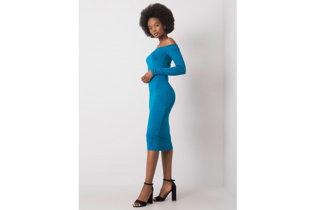 Robe moulante en coton - de mer