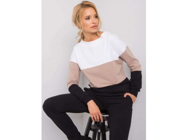 Ensemble noir et beige