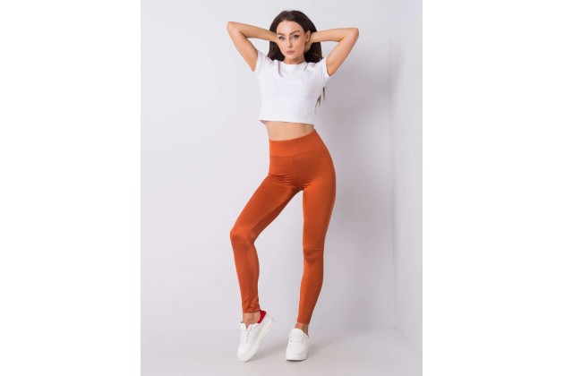 Legging orange foncé