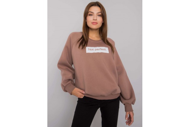 Sweat beige foncé