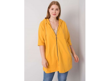 Sweat jaune foncé