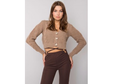 Gilet à boutons - beige foncé
