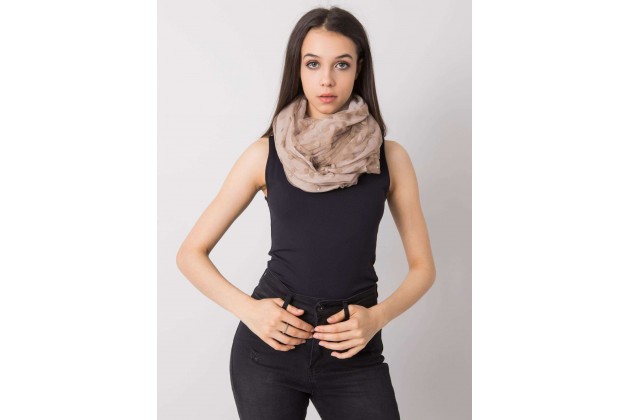 Echarpe beige foncé