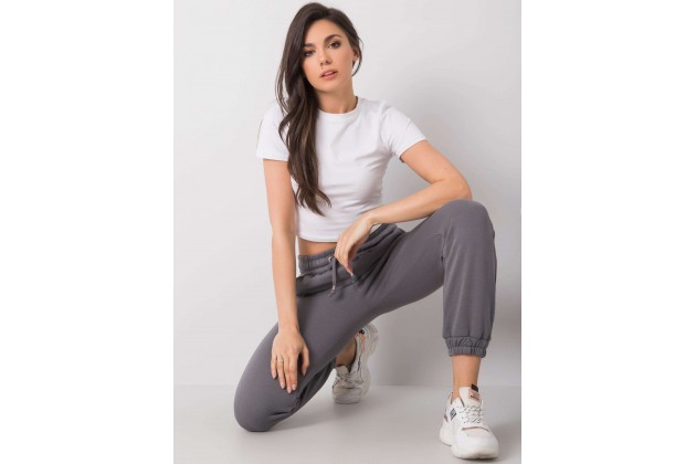 Pantalon de survêtement gris foncé