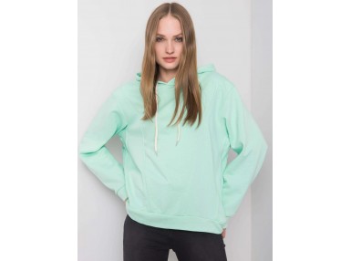 Swea-tshirt à capuche - menthe