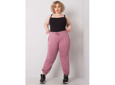 Pantalon de survêtement rose foncé
