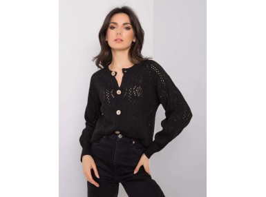 Gilet à boutons - noir
