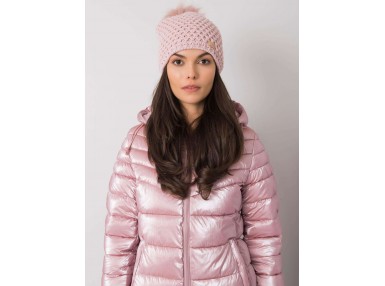Casquette rose clair