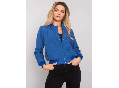 Veste d'hiver courte - bleu foncé