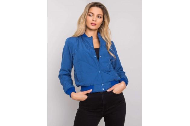 Veste d'hiver courte - bleu foncé
