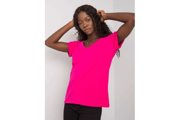 T-shirt en coton - fuchsia