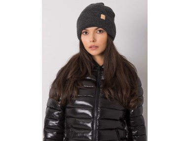 Casquette gris foncé