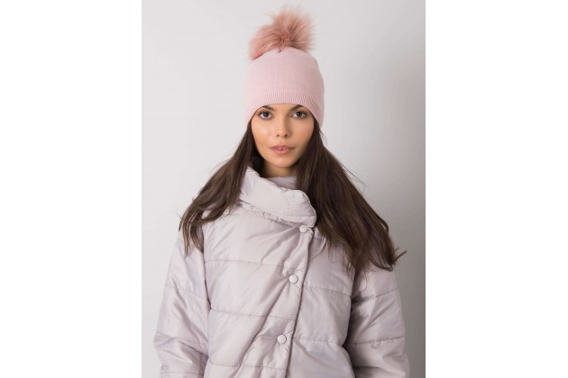 Casquette rose clair